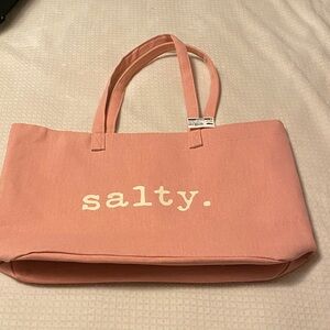 NWT Salty Pink Tote Bag